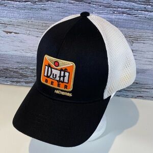 Universal Studios The Simpsons DUFF Beer Matt Groening Trucker Mesh Hat Cap